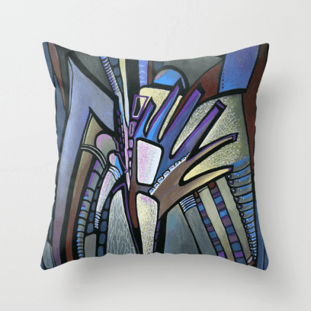 Deyana Deco - WINGS Throw Pillow 18x18